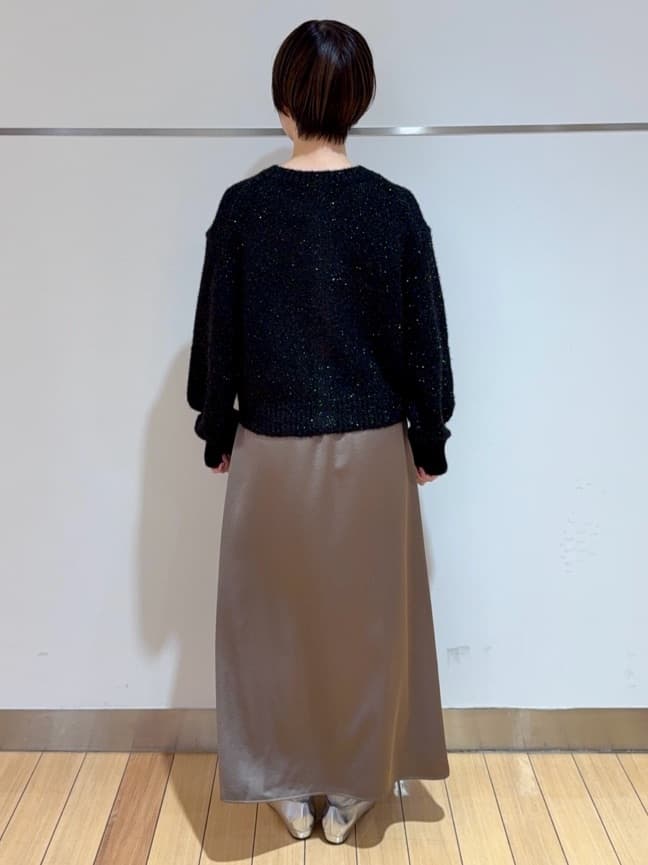 あやさんの「UNTITLED｜【ラメ風/着映え】ファンシーヤーン カーディガン」を使ったコーディネート