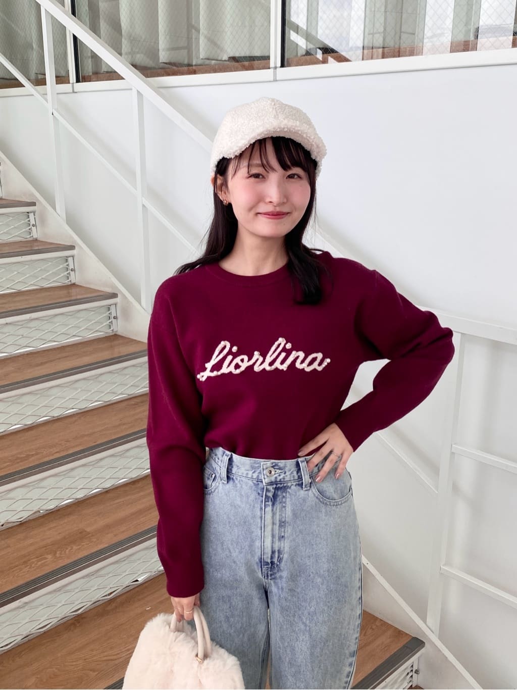 みさかさんの「index｜《丈が選べる》デニムバギーパンツ【洗濯機洗い可】」を使ったコーディネート