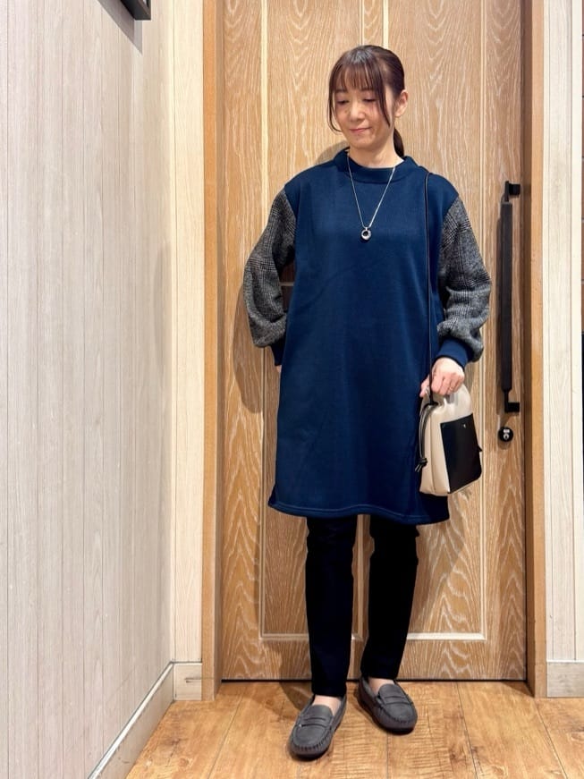 KAORIさんの「SHOO･LA･RUE｜【撥水/フード取り外し可】自然にくびれる あったかダイヤ柄キルトコート【CIRCRIC】」を使ったコーディネート