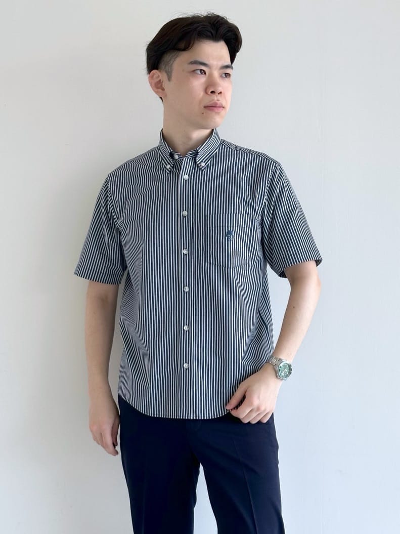 イッシーさんの「TAKEO KIKUCHI｜ピンジャージ 千鳥 ジャケット」を使ったコーディネート