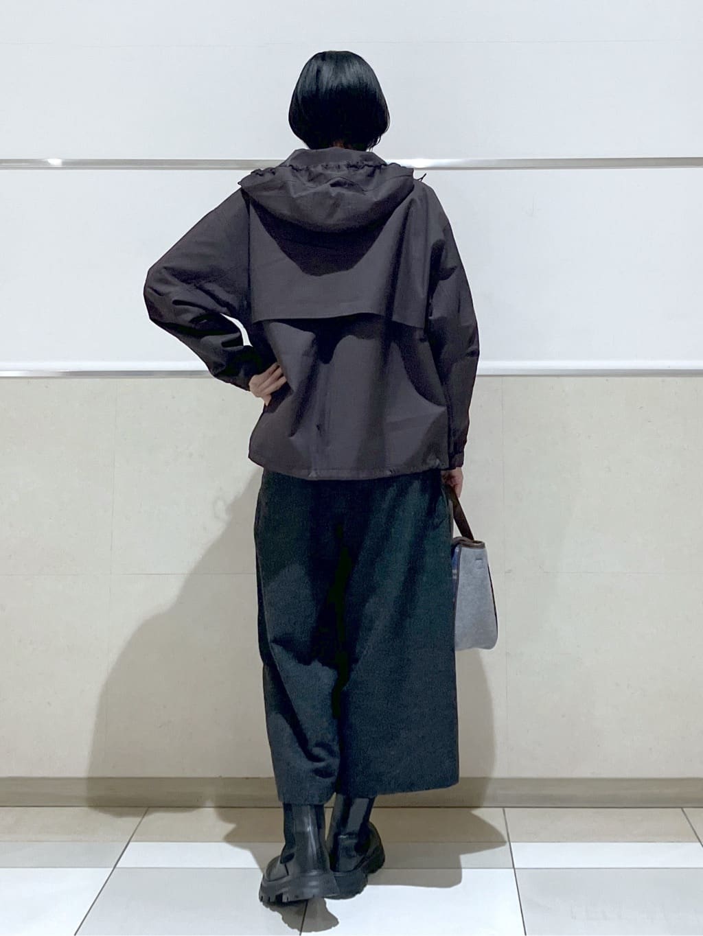 eriko さんの「Dessin｜【洗える】ハイネックベロアモールニット」を使ったコーディネート