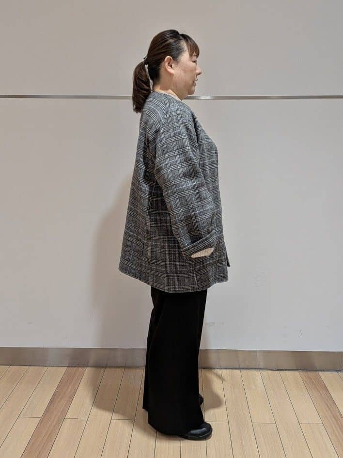 TAKAさんの「UNTITLED｜【ミディ丈/軽やか】セミラグランリバー コート」を使ったコーディネート