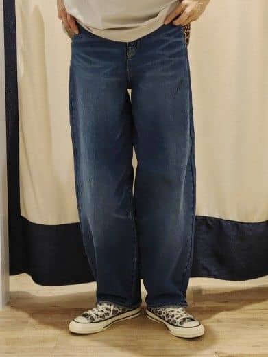 toyaさんの「Dessin｜【洗える】デニムカーブパンツ」を使ったコーディネート
