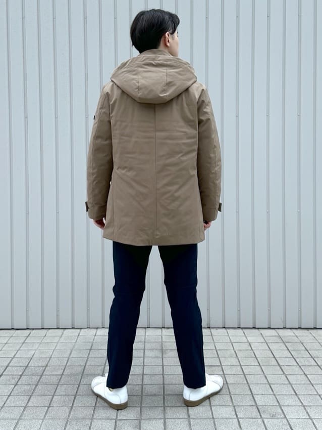 イッシーさんの「TAKEO KIKUCHI｜【None Of Stress】ストレッチ ダウンブルゾン」を使ったコーディネート
