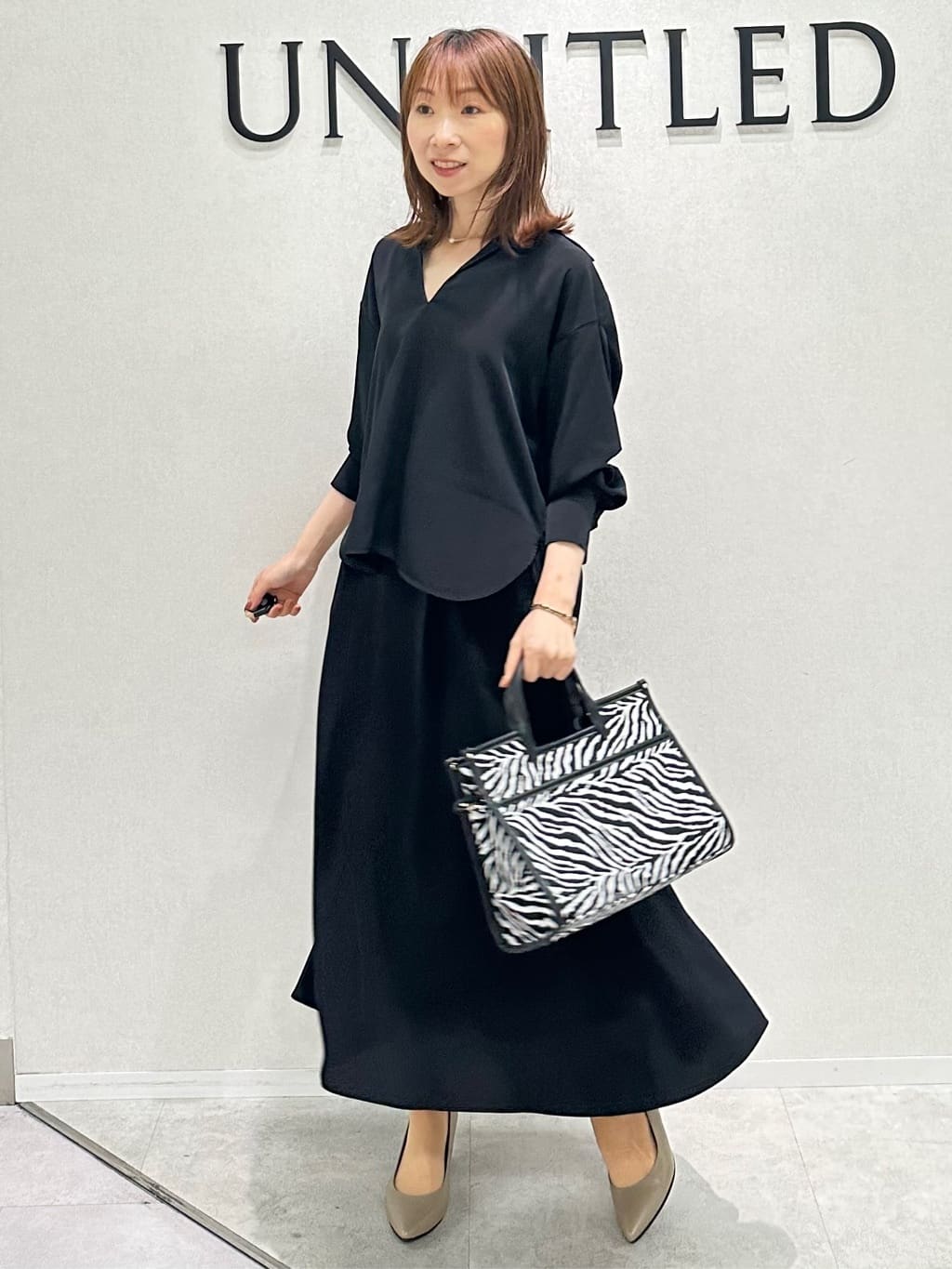 Miwaさんの「UNTITLED｜【日本製・本革】Comfit Dresser Pumps（コンフィットドレッサーパンプス）」を使ったコーディネート