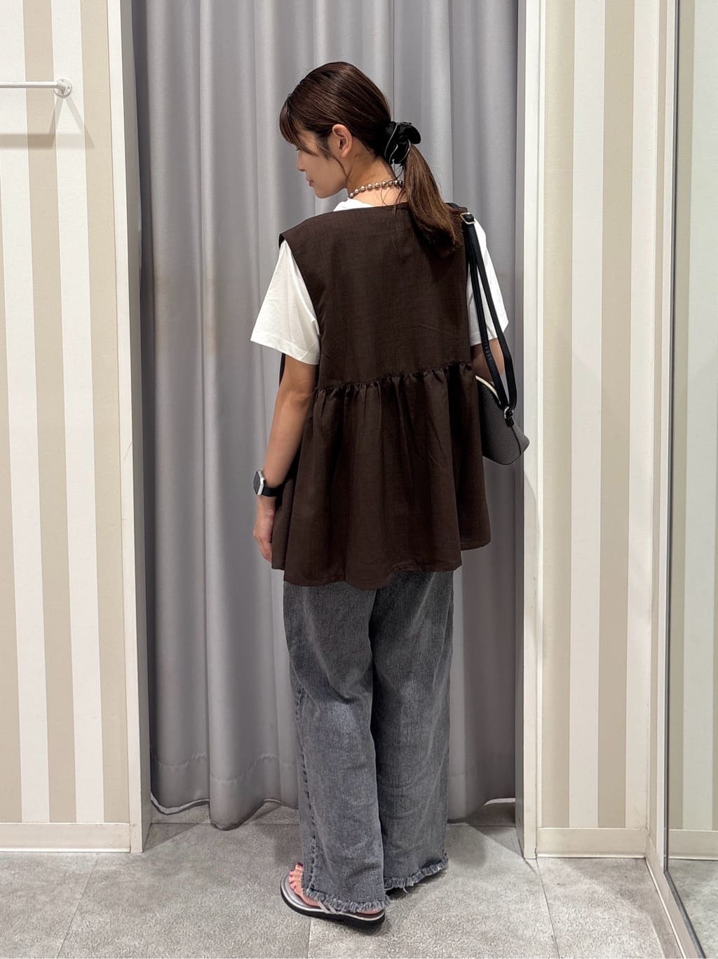 Rikaさんの「SHOO･LA･RUE｜ビッグボールチェーンネックレス」を使ったコーディネート
