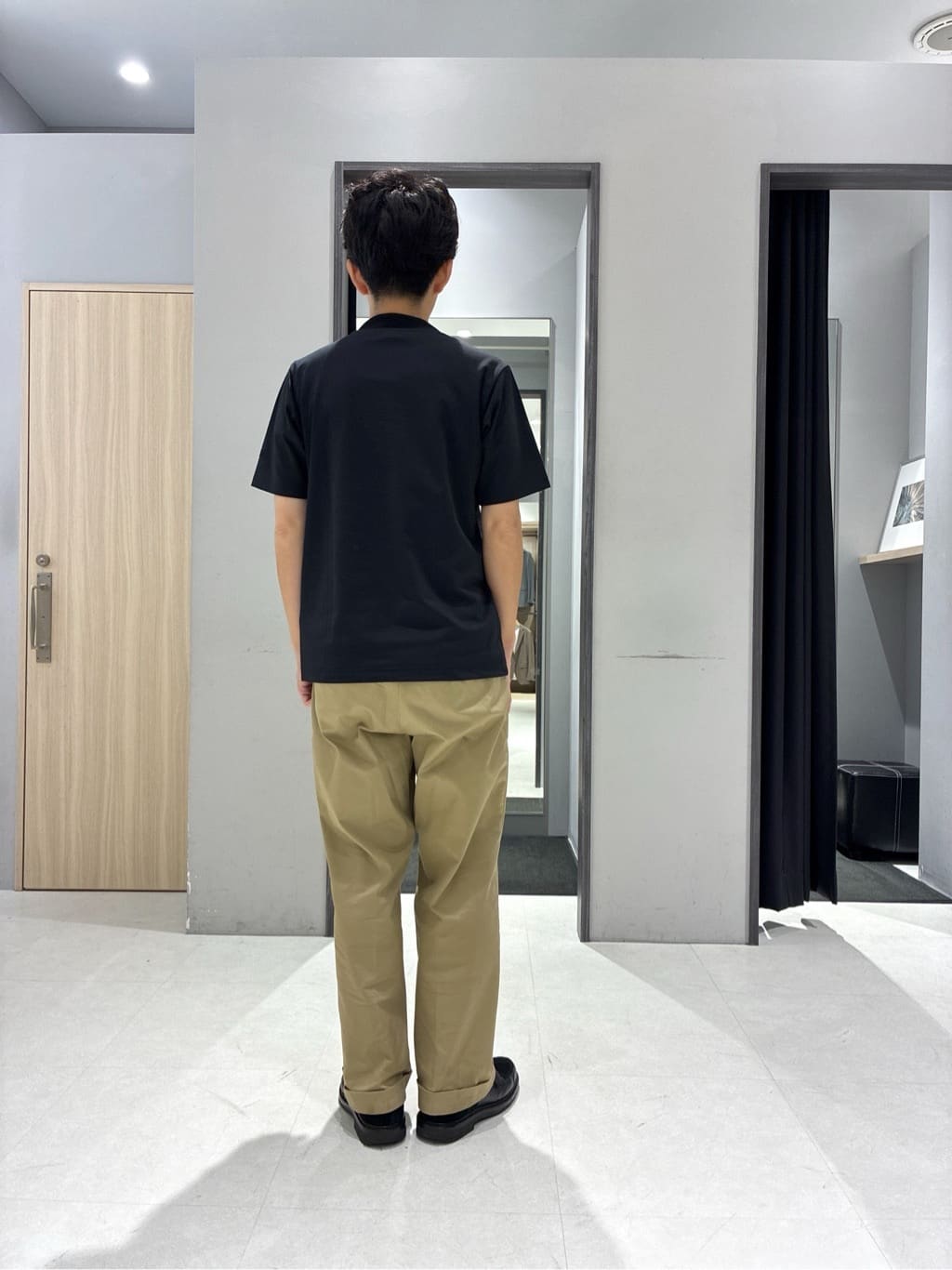 わいずみさんの「TAKEO KIKUCHI｜【抗菌防臭／9色5サイズ展開】ハニカムメランジ ポロシャツ」を使ったコーディネート