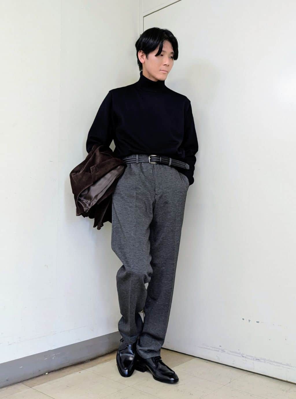ryoさんの「TAKEO KIKUCHI｜【Sサイズ～】ストレッチコーデュロイ ジャケット」を使ったコーディネート
