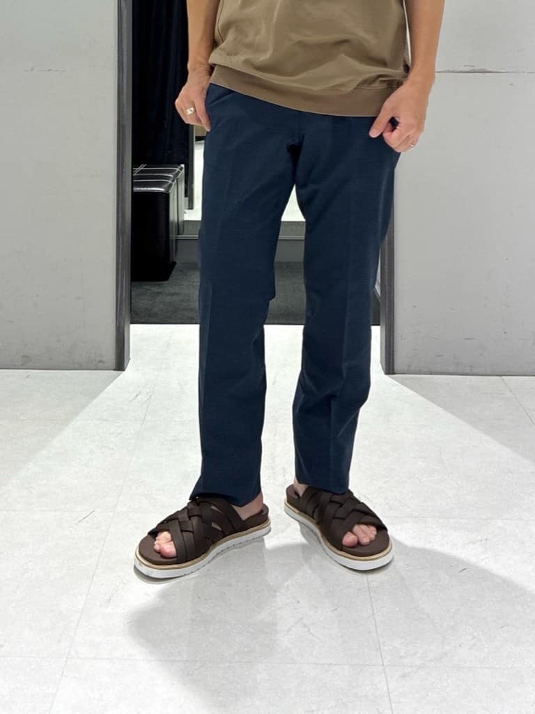 わいずみさんの「TAKEO KIKUCHI｜【抗菌防臭／5サイズ展開】ハイゲージポンチ Tシャツ」を使ったコーディネート