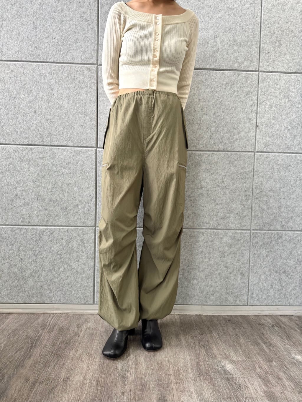 uchi__yamaさんの「CODE A｜short cardigan」を使ったコーディネート