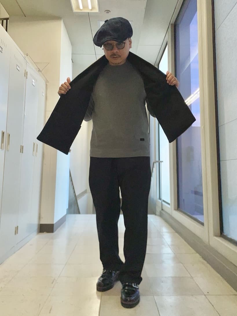 MAKOTO AIさんの「TAKEO KIKUCHI｜ハイゲージ モックネック ニット プルオーバー」を使ったコーディネート