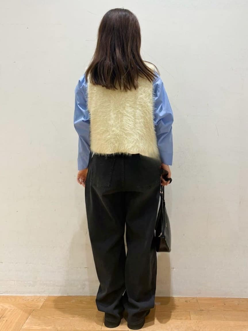 kurumiさんの「OPAQUE.CLIP｜フォルムデザインシャツ【洗濯機OK】」を使ったコーディネート