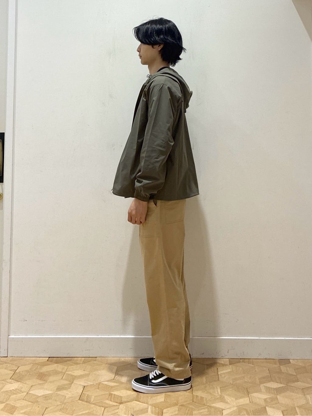 KAZUKIさんの「Dessin｜【洗える】コットンツイルパンツ」を使ったコーディネート