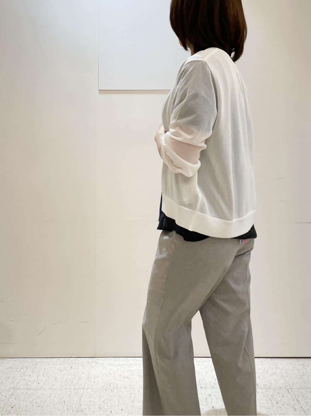 めいさんの「Reflect｜【選べる5色◎／マシンウォッシュ可】シャーリングデザインブラウス」を使ったコーディネート