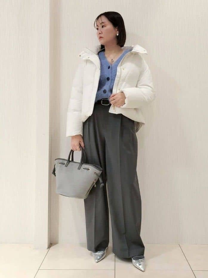 naokoさんの「UNTITLED｜【トレンド/撥水機能/防寒】ショートダウンコート」を使ったコーディネート