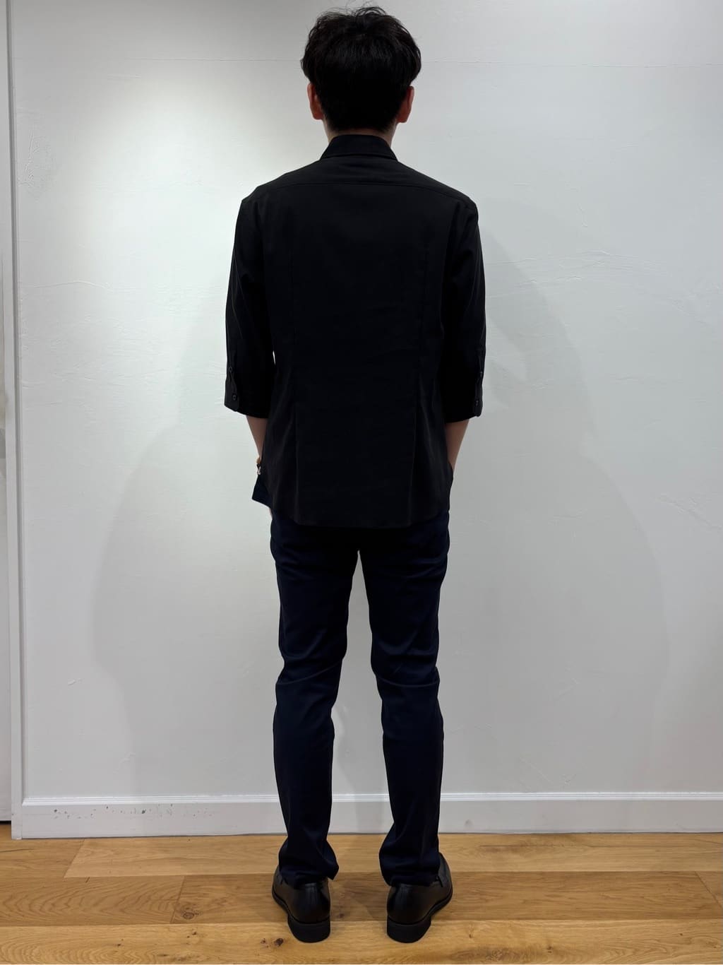 ABEさんの「DRESSTERIOR｜【撥水加工/Safari5月号掲載】ローファー」を使ったコーディネート