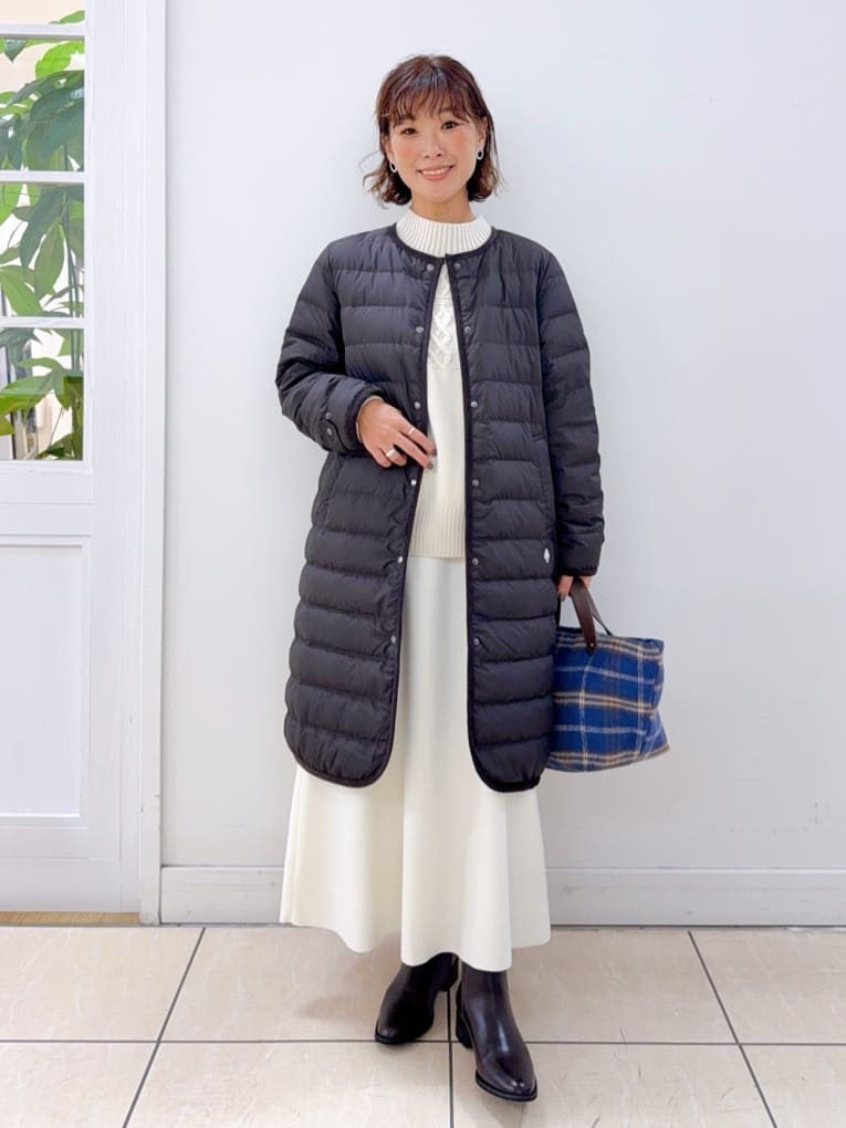 Osawaさんの「Dessin｜【撥水・2WAY】ミュラーダウンコートロング丈」を使ったコーディネート