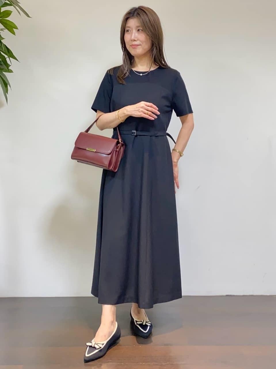 tomoさんの「UNTITLED｜【短丈/日本製】カラミ風メッシュ ノーカラージャケット」を使ったコーディネート