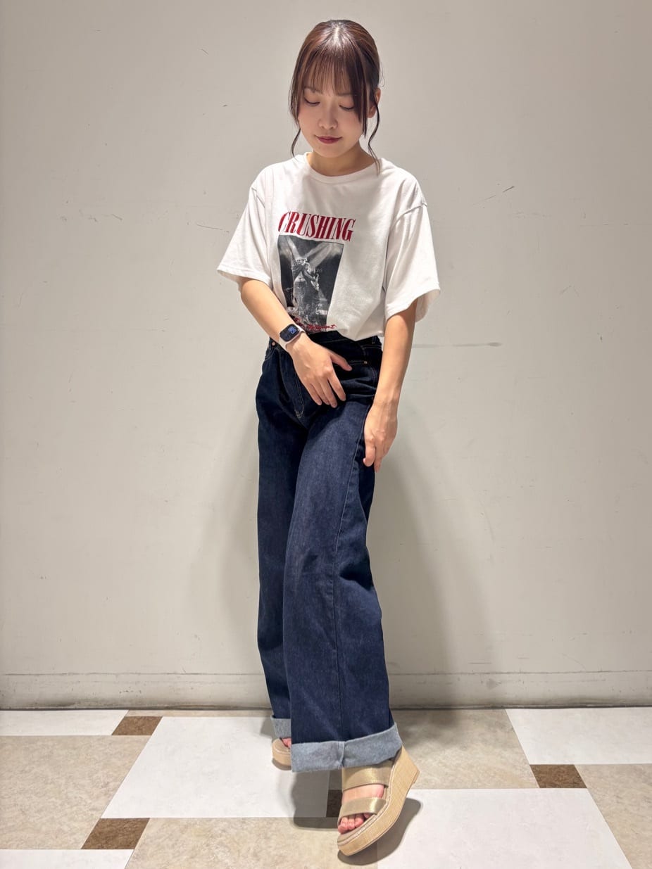 せらら⭐️さんの「ESPERANZA｜ラメラインウェッジミュール」を使ったコーディネート