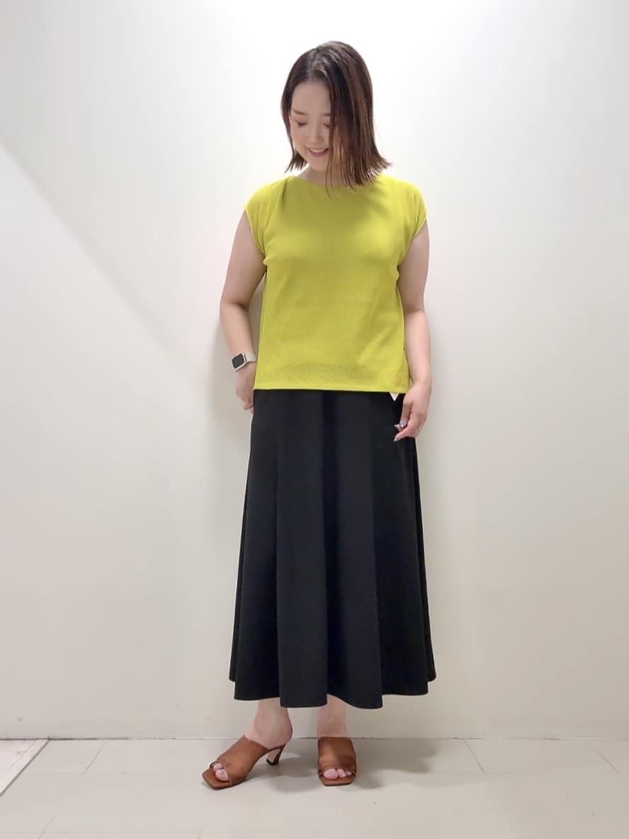 YUIさんの「UNTITLED｜【吸水速乾/洗える】ハーフスリーブジャケット」を使ったコーディネート