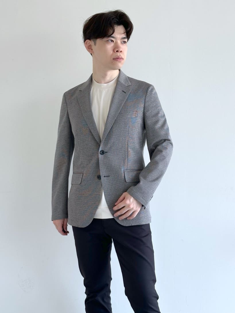 イッシーさんの「TAKEO KIKUCHI｜ピンジャージ 千鳥 ジャケット」を使ったコーディネート