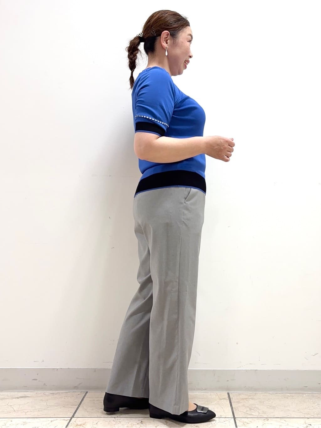 keiさんの「Reflect｜【WEB先行カラーあり／手洗い可／アンサンブル可】バイカラーカーディガン」を使ったコーディネート
