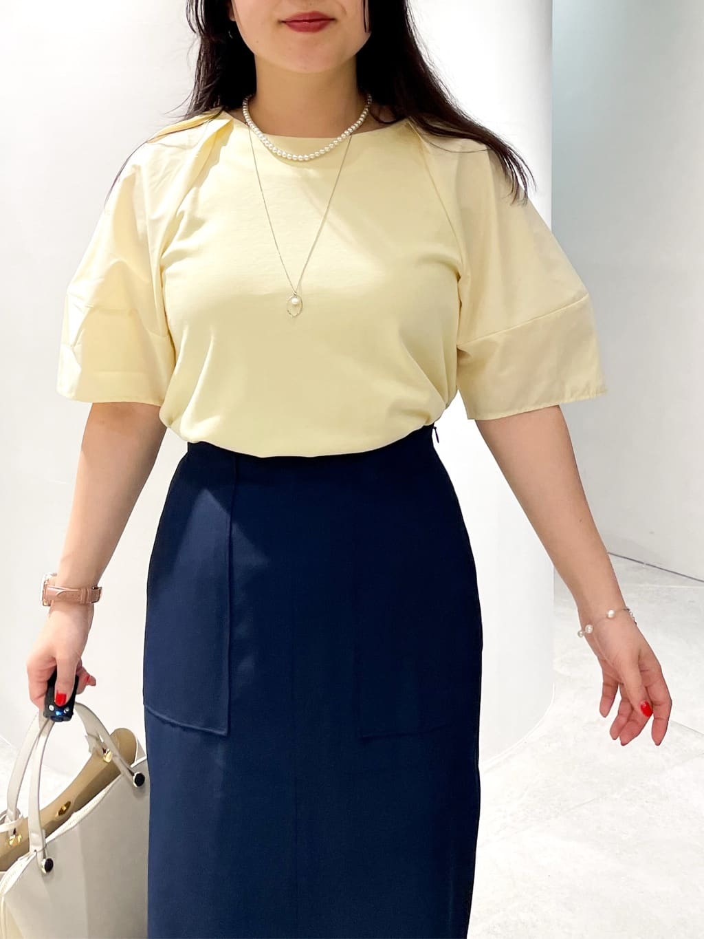 かりんさんの「OPAQUE.CLIP｜【定番/6color】名品フラットバレエシューズ」を使ったコーディネート