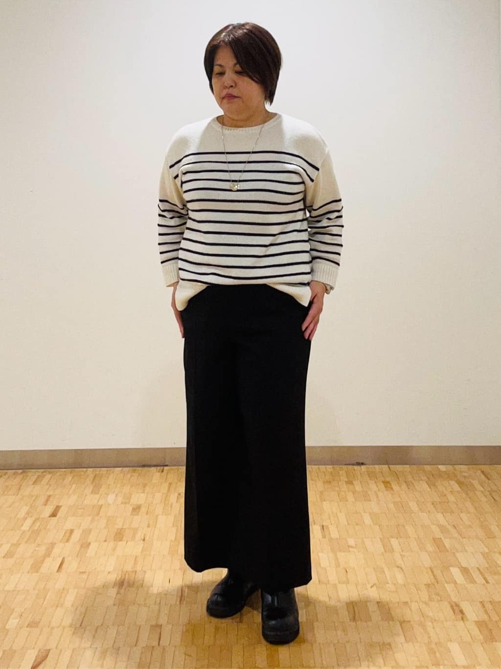 もりっちさんの「Reflect｜【すっきり見え／フード取り外し可／通勤におすすめ◎】ライティアウター」を使ったコーディネート