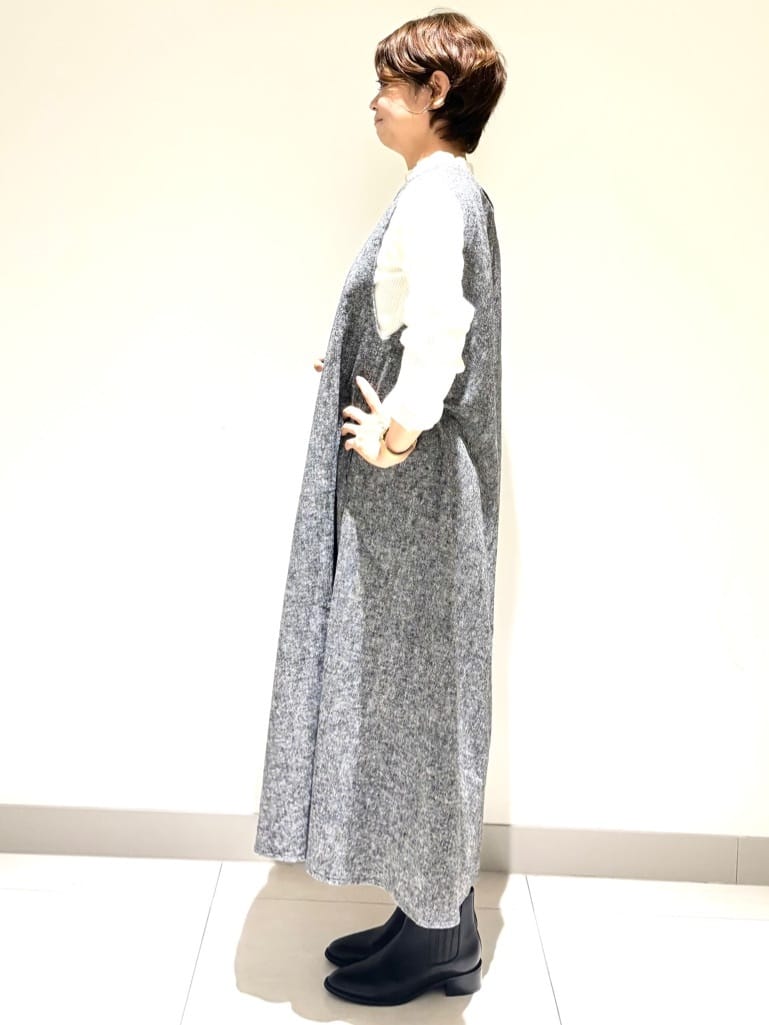 Haruさんの「Dessin｜【洗える】オーガンジーフリルニット」を使ったコーディネート