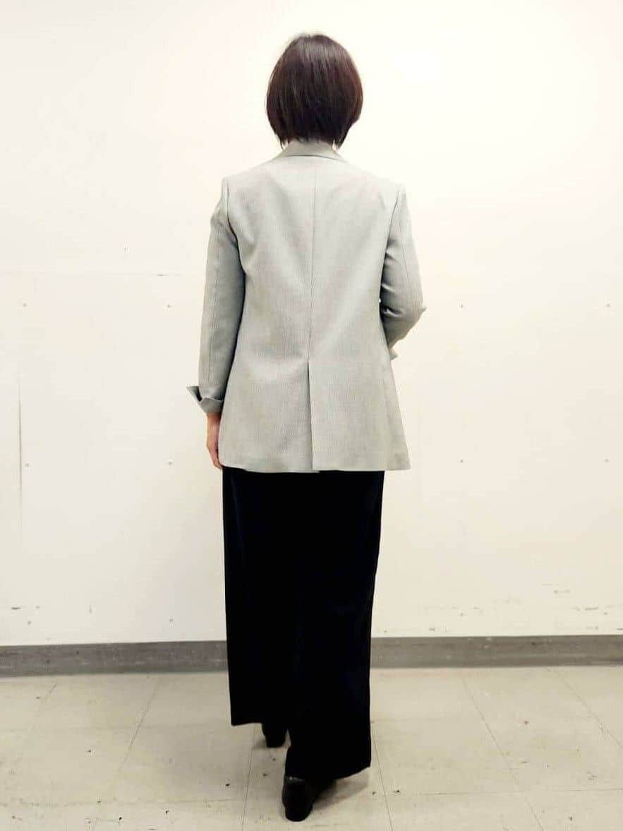 mayumayuさんの「Reflect｜【選べる6色／長く着られる◎】ボートネックニット」を使ったコーディネート