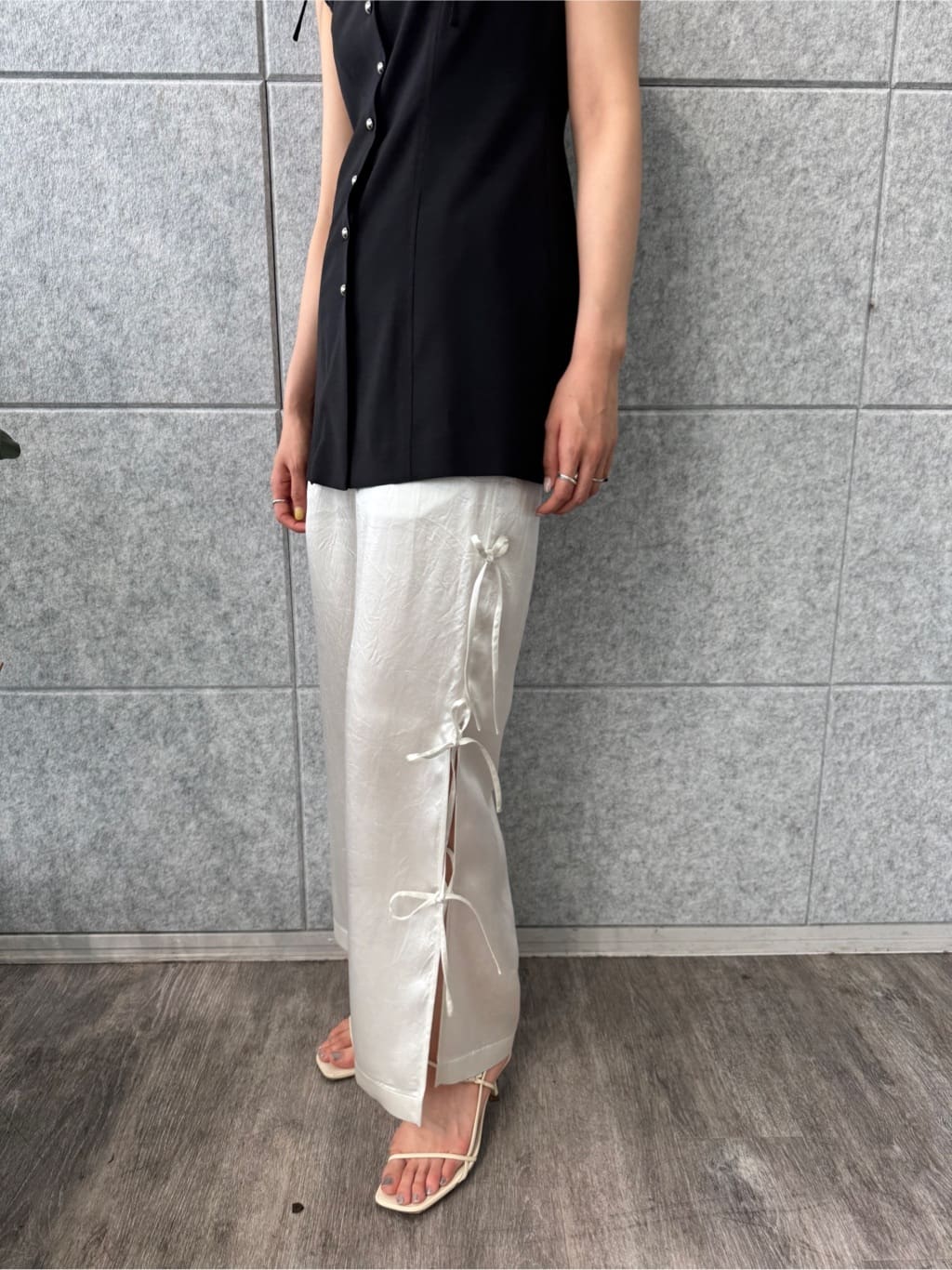 uchi__yamaさんの「CODE A｜【Cup-in】design cut tank」を使ったコーディネート