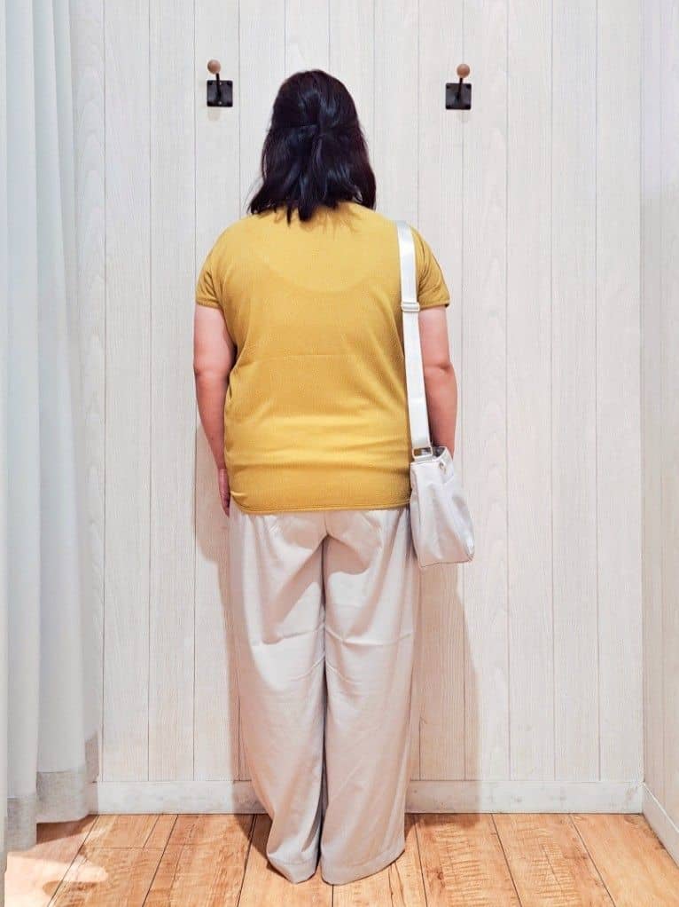 kotomiさんの「SHOO･LA･RUE｜【S-LL】ブラウス見えする 軽やかな着心地の しぼしぼトップス」を使ったコーディネート