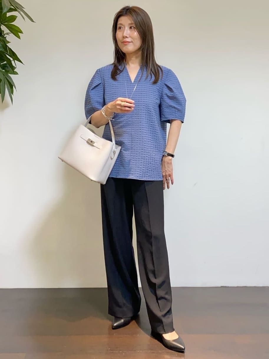 tomoさんの「UNTITLED｜【古畑星夏さん着用/スクエアインナー】コットンタンクトップ」を使ったコーディネート