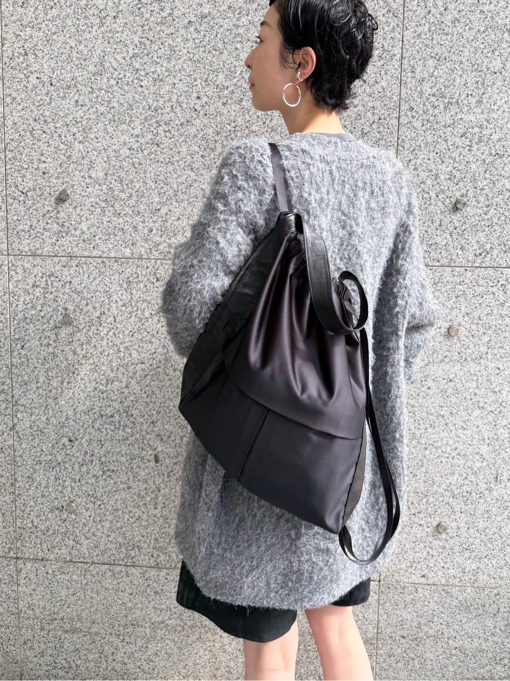 Kさんの「HIROKO HAYASHI｜LUINI SATINE（ルイーニ サティーネ）2wayナップサック」を使ったコーディネート