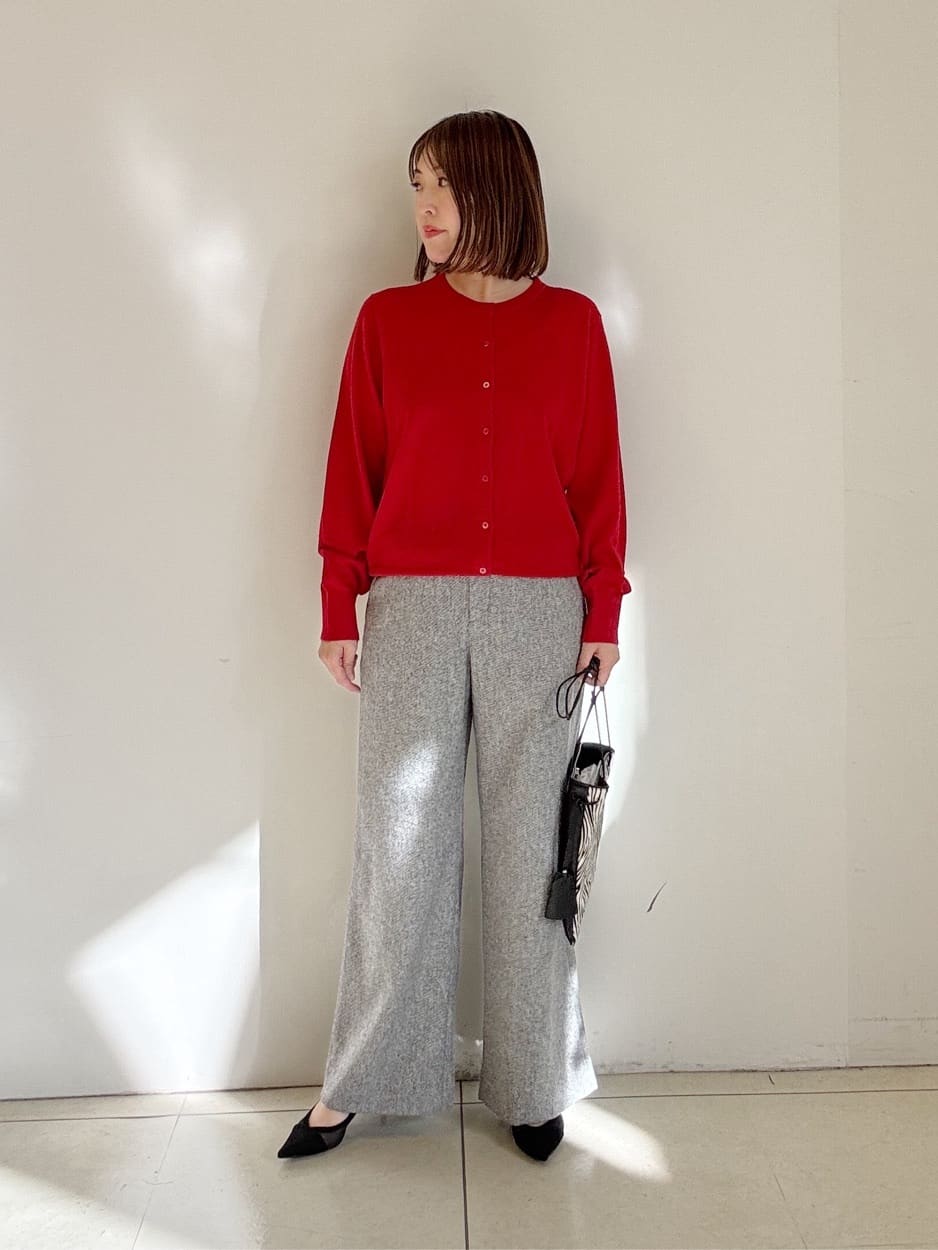 yoshiyaさんの「INDIVI｜◆アニマルハラコ ポシェット」を使ったコーディネート