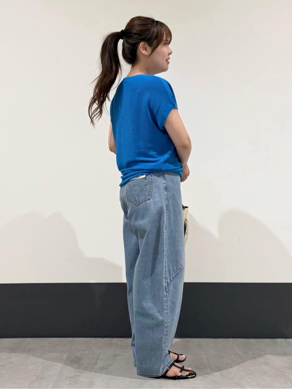 macchaさんの「THE SHOP TK｜【6色展開】さらさらフレンチニット【毛玉になりにくい/洗濯機OK】」を使ったコーディネート
