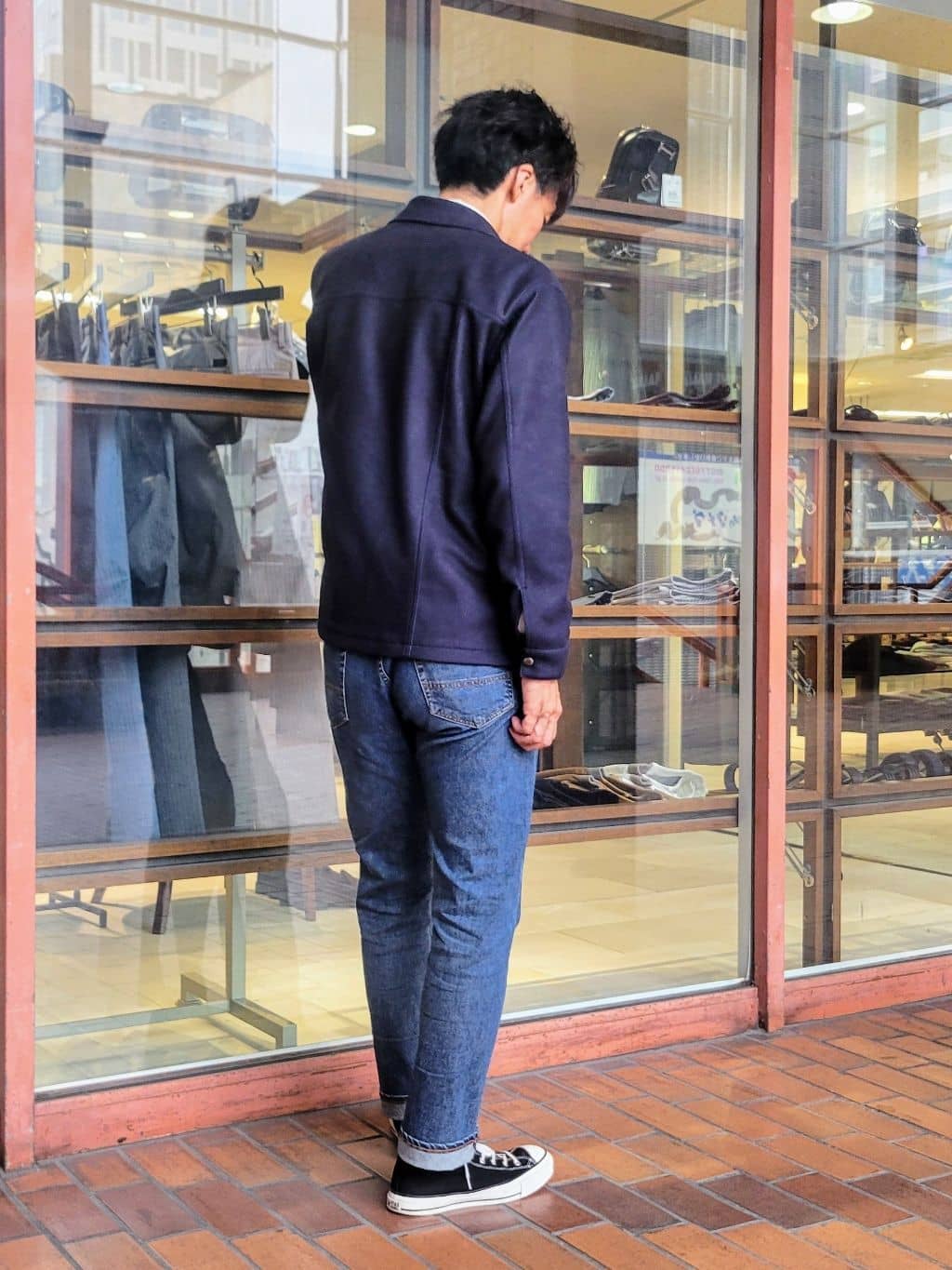 piroyaさんの「TAKEO KIKUCHI｜【Sサイズ～】ウォーム ミラノリブ オフネック プルオーバー」を使ったコーディネート