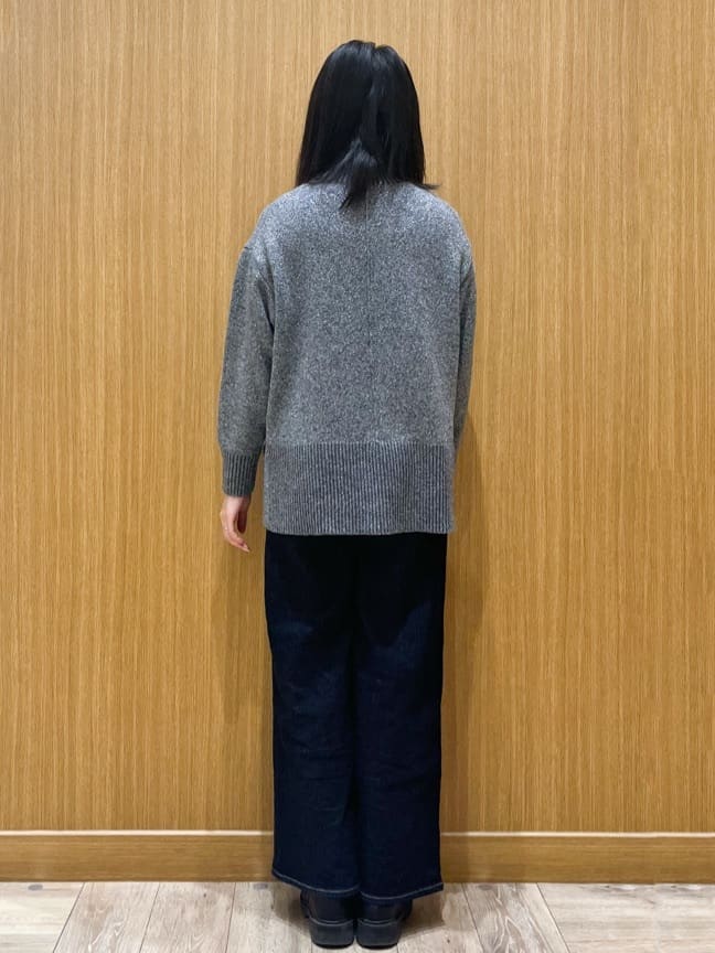 aさんの「OPAQUE.CLIP｜カシミヤブレンドウールミドルピーコート」を使ったコーディネート