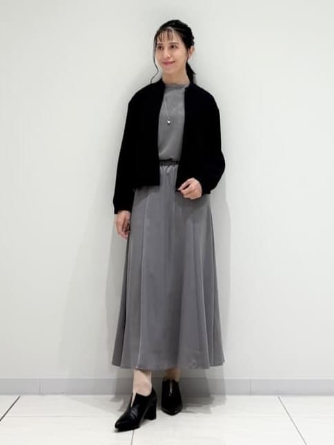 kayoさんの「INDIVI｜【洗える／UVケア／吸汗速乾】ジョーゼットライトブルゾン」を使ったコーディネート