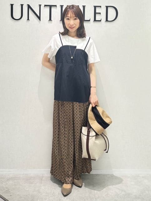 Miwaさんの「UNTITLED｜エポトリニティネックレス」を使ったコーディネート