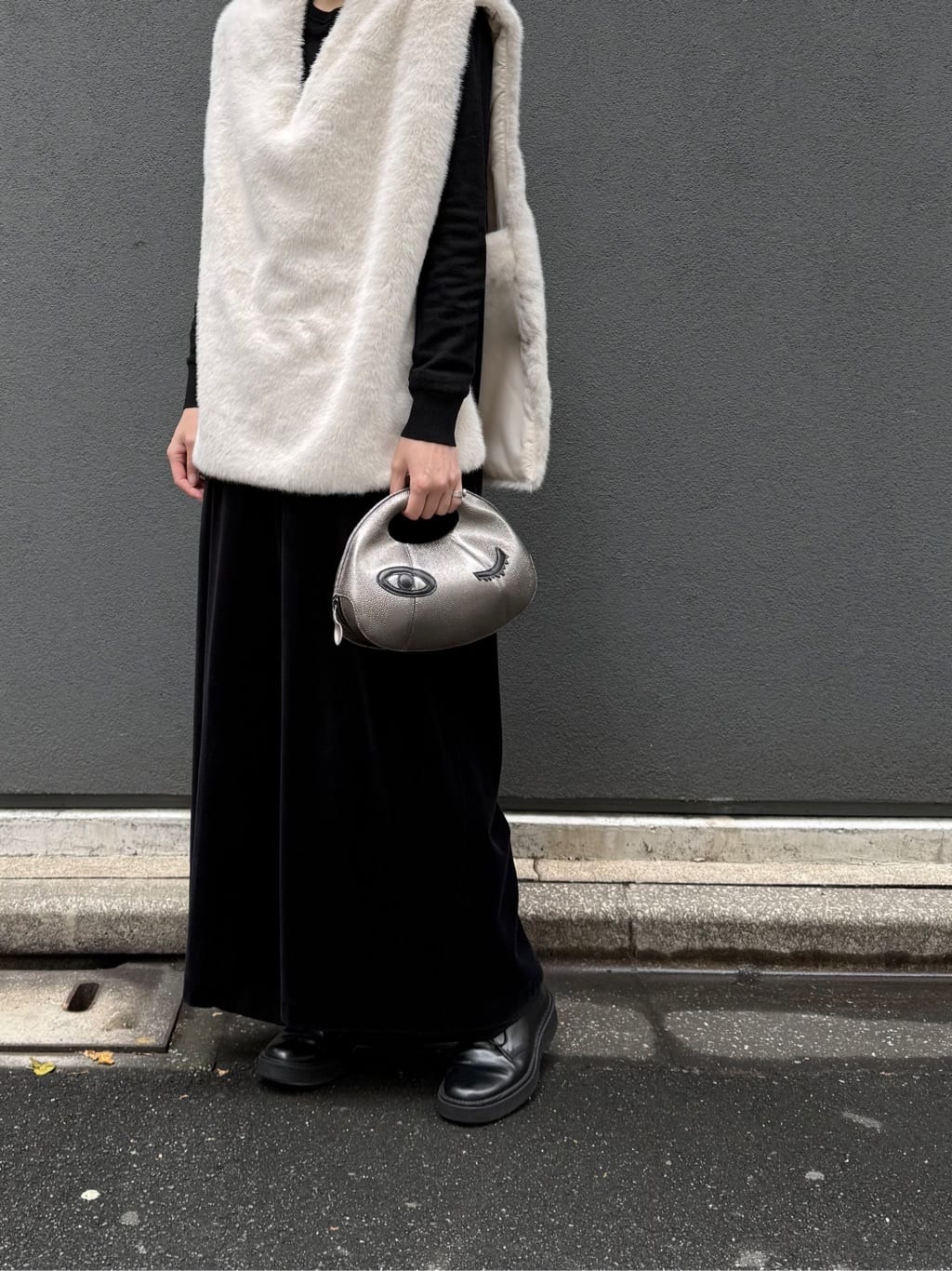 Kさんの「HIROKO HAYASHI｜OSTRO（オストロ）クロワッサンバッグ」を使ったコーディネート