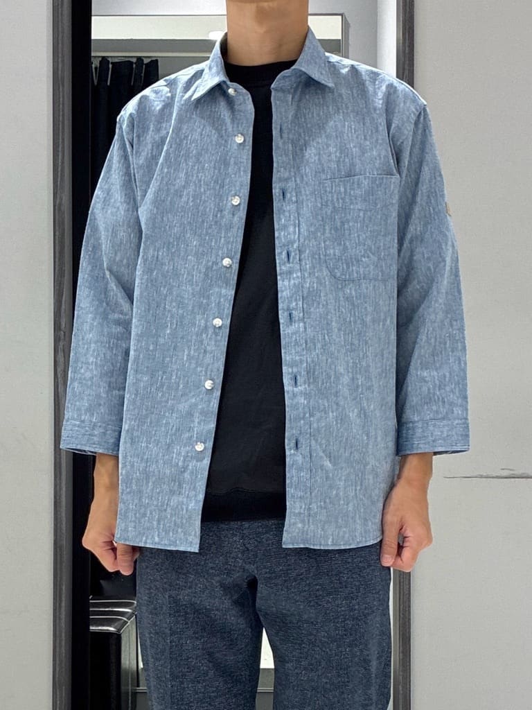 わいずみさんの「TAKEO KIKUCHI｜【抗菌防臭／5サイズ展開】ハイゲージポンチ Tシャツ」を使ったコーディネート