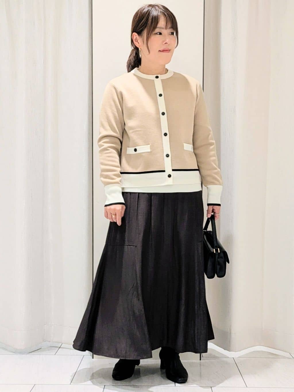 Onumaさんの「UNTITLED｜【アンサンブル可/洗える】ウールミラノリブニット」を使ったコーディネート