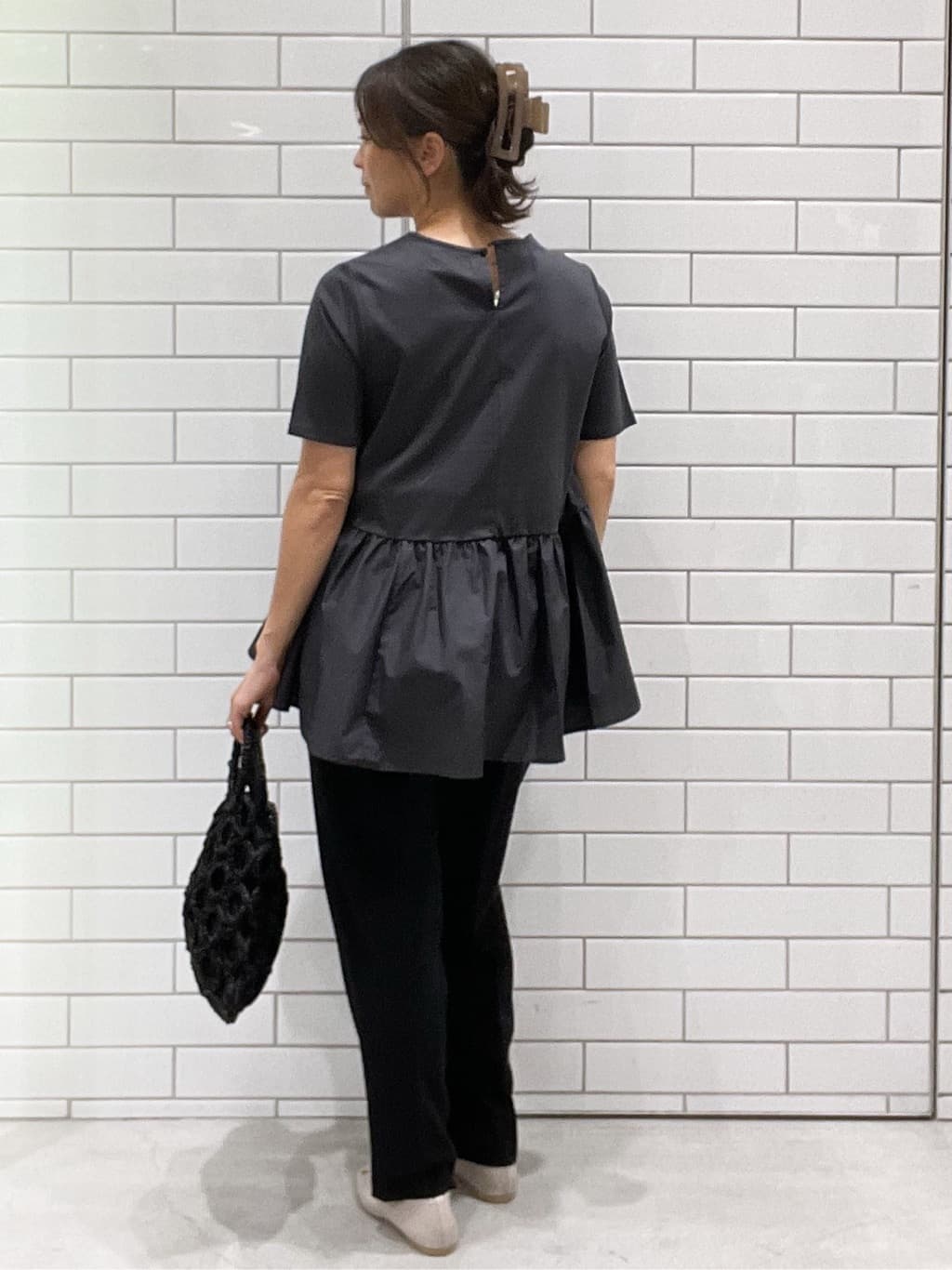 oiさんの「OPAQUE.CLIP｜【定番/6color】名品フラットバレエシューズ」を使ったコーディネート