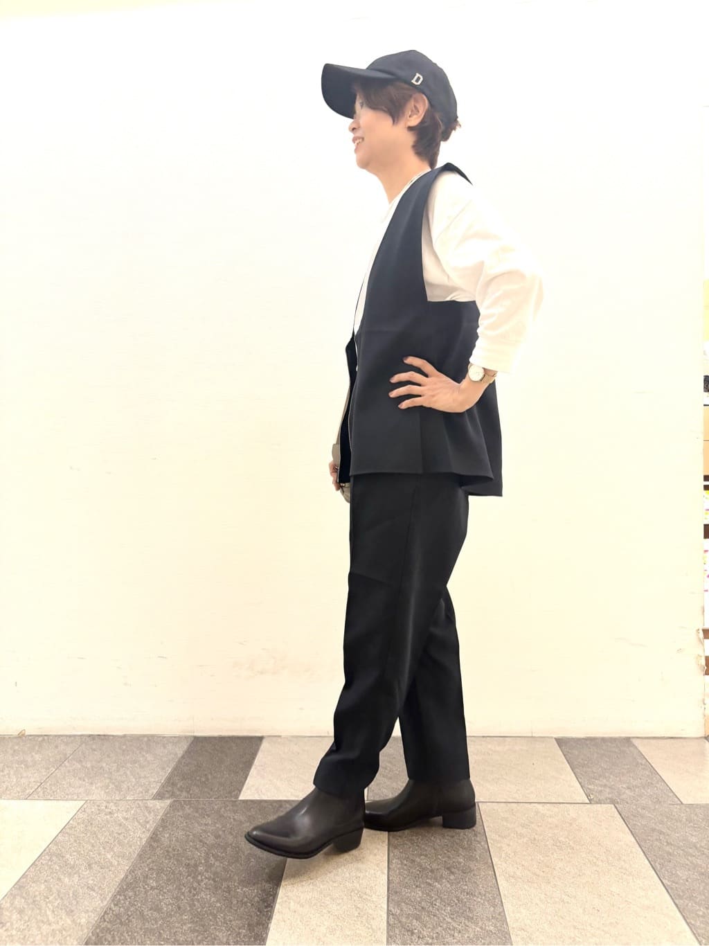 Haruさんの「Dessin｜【セットアップ可/洗える】スティックパンツ」を使ったコーディネート