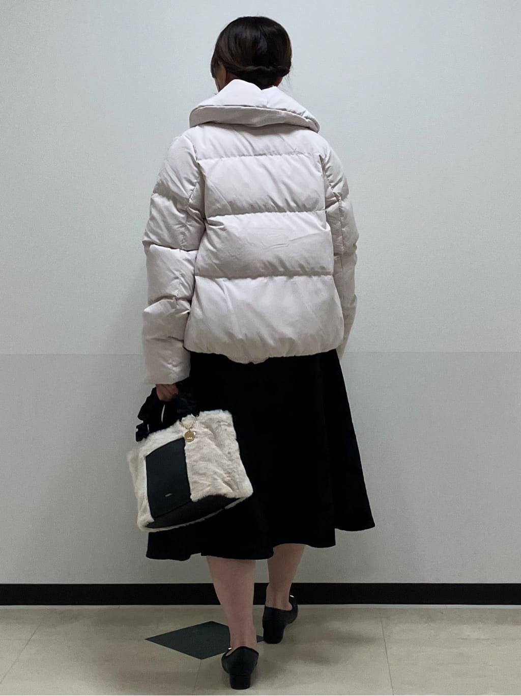MAYUKIさんの「index｜KAWADAダウンショートコート【撥水／洗濯機OK／静電気防止裏地】《XS～LL》」を使ったコーディネート
