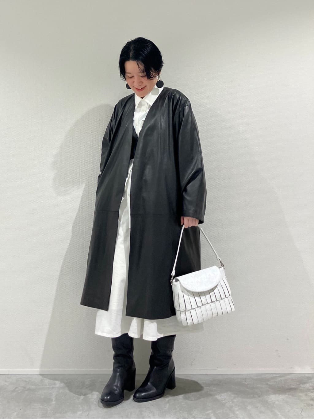 Cさんの「HIROKO HAYASHI｜FRANGIA（フランジャ）ショルダーバッグ」を使ったコーディネート