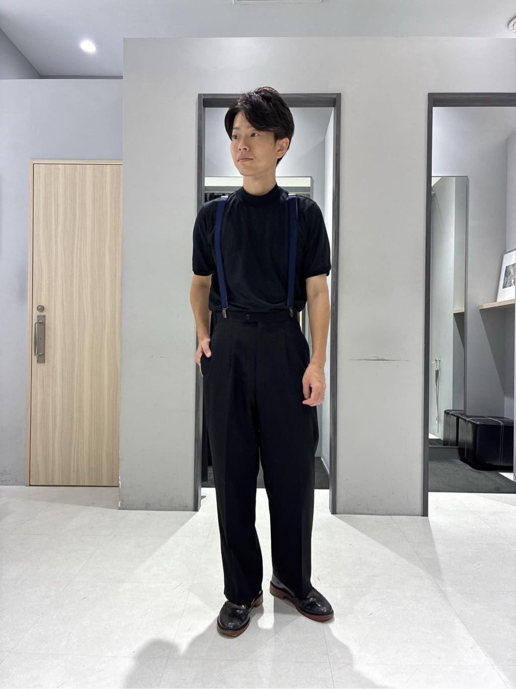 わいずみさんの「TAKEO KIKUCHI｜チェックボーラーガーゼシャツ」を使ったコーディネート