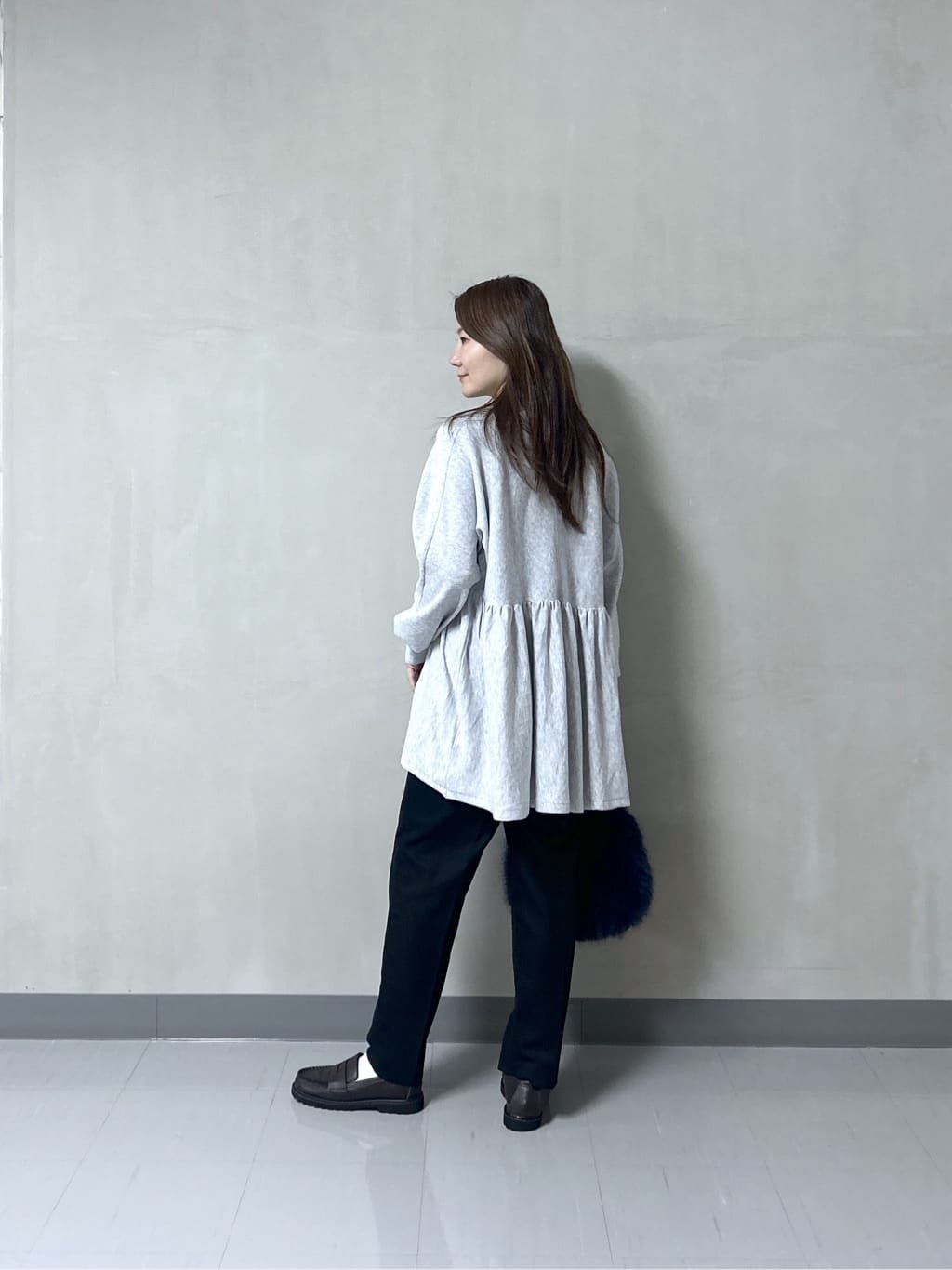 takaさんの「INDIVI｜【再入荷】ペプラムハイネックニット」を使ったコーディネート