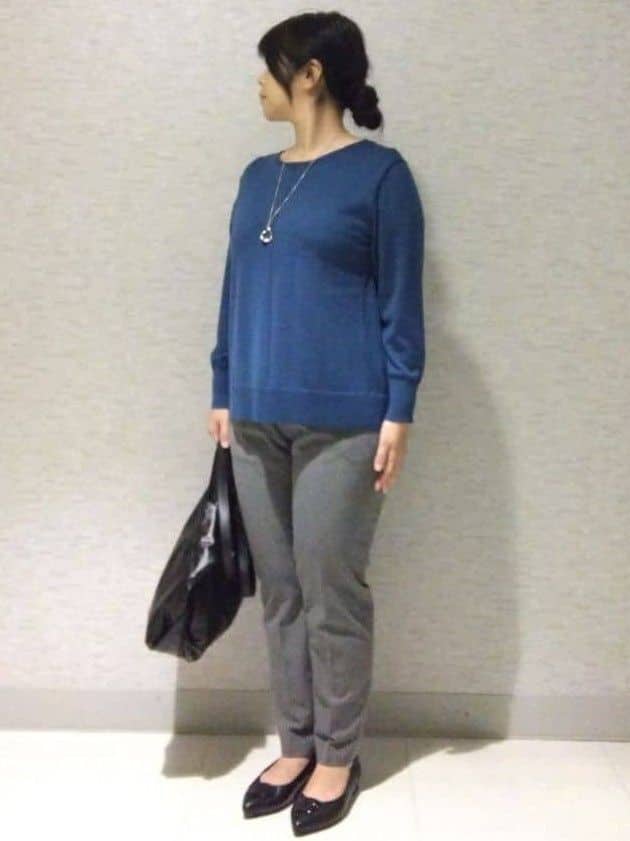 sakoさんの「Reflect｜【ちくちくしない／アンサンブル可／通勤におすすめ◎】オフボディ着流しカーディガン」を使ったコーディネート